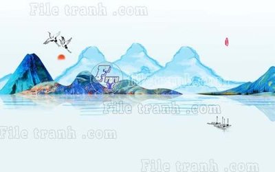 Mua file gốc File gốc in tranh tổng hợp tường nền K40552 (in ấn) tại Filetranh.com