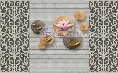 File tranh File gốc in tranh tổng hợp tường nền K40559 (file gốc) chuẩn màu in