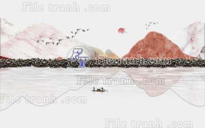 File tranh File gốc in tranh tổng hợp tường nền K40630 (gốc) chủ đề trẻ em