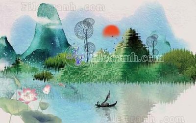 Tải file File gốc in tranh tổng hợp tường nền K40710 (gốc) làm file in ấn