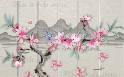 File ảnh File gốc in tranh tổng hợp tường nền K40755 (gốc) cho trang trí nhà hàng
