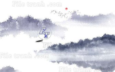 File gốc File gốc in tranh tổng hợp tường nền K40767 (dành cho quảng cáo)