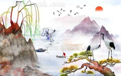 File gốc in ấn File gốc in tranh tổng hợp tường nền K40858 chuẩn màu CMYK