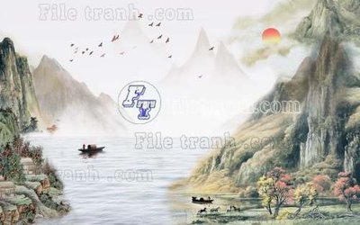 Tệp tin gốc File gốc in tranh tổng hợp tường nền K40860 (chất lượng) File gốc in tranh tổng hợp tường nền K40860