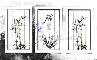 Download file File gốc in tranh tổng hợp tường nền K40878 (gốc) in mica cao cấp