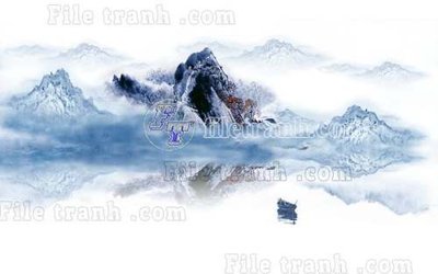 File tranh File gốc in tranh tổng hợp tường nền K40898 (file gốc) chuẩn màu in