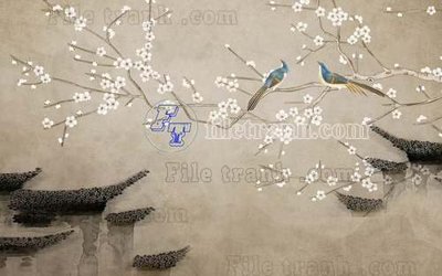 File gốc File gốc in tranh tổng hợp tường nền K40911 (in ấn) màu sắc trung thực