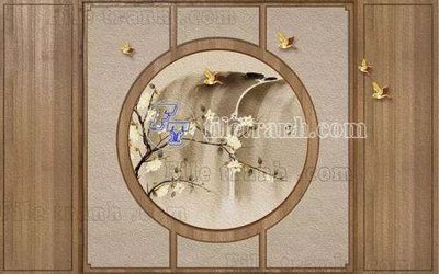 File ảnh File gốc in tranh tổng hợp tường nền K40915 (gốc) in Hiflex