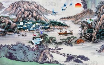 Tải file File gốc in tranh tổng hợp tường nền K40920 (ảnh gốc) độ phân giải 300dpi