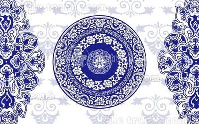 Download file gốc File gốc in tranh tổng hợp tường nền K41040 (in lụa) nghệ thuật