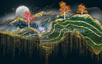 File ảnh File gốc in tranh tổng hợp tường nền K41134 (gốc) in biển hiệu