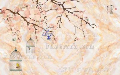 File ảnh gốc File gốc in tranh tổng hợp tường nền K41205 (chuyên in mica)