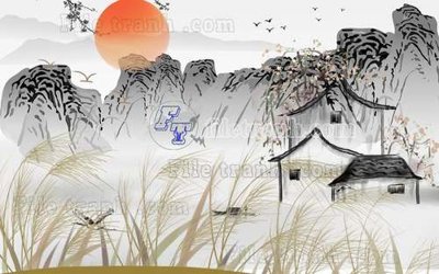 Tải file gốc File gốc in tranh tổng hợp tường nền K41260 (in bạt) quảng cáo