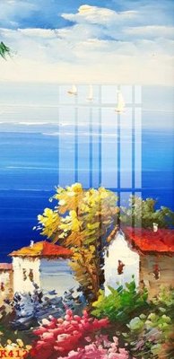 File ảnh File gốc in tranh tổng hợp K4127 (gốc) cho trang trí nhà hàng