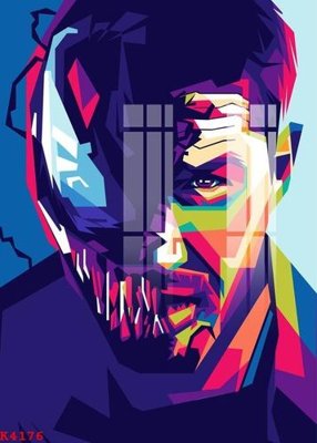 File tranh File gốc in tranh tổng hợp K4176 (gốc) chủ đề trừu tượng