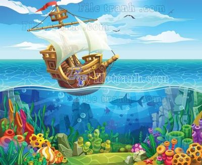 File gốc File gốc in tranh tổng hợp tường nền K43053 (cho in ấn) từ kho Filetranh