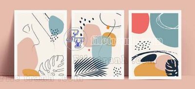 Tải file File gốc in tranh tổng hợp tường nền K43147 (gốc) làm file thiết kế