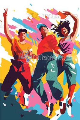 File tranh File gốc in tranh tổng hợp tường nền K43384 (gốc) in film