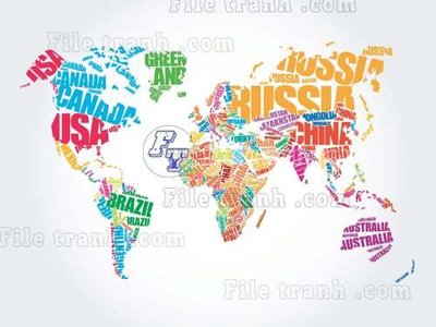 File tranh File gốc in tranh tổng hợp tường nền K43526 (ảnh gốc) độ nét vượt trội