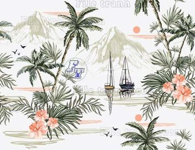 File tranh File gốc in tranh tổng hợp tường nền K43707 (gốc) in backlit film