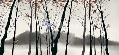 File tranh gốc PSD File gốc in tranh tổng hợp tường nền K44045 còn nguyên layer