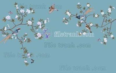 File PSD File gốc in tranh tổng hợp tường nền K44052 (bản gốc) dễ dàng edit