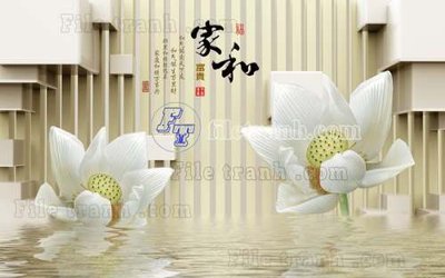 Hình ảnh file gốc in trần nhà File gốc in tranh tổng hợp tường nền K44091