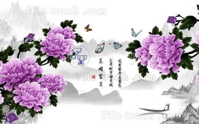 Tải file gốc File gốc in tranh tổng hợp tường nền K44154 (bản PSD) đầy đủ layer