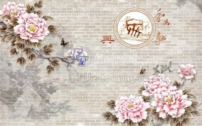 Download file File gốc in tranh tổng hợp tường nền K44193 (gốc) in mica ốp bếp