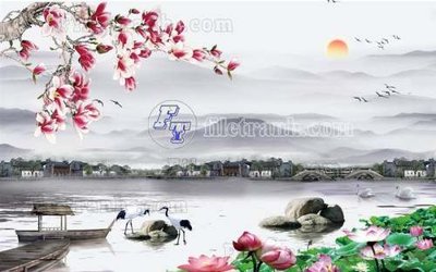 Ảnh gốc File gốc in tranh tổng hợp tường nền K44258 (độ nét cao) in mica