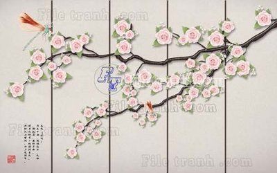 Cung cấp file tranh gốc File gốc in tranh tổng hợp tường nền K44305 độc quyền