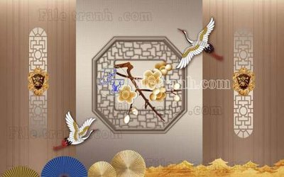 Hình ảnh file gốc File gốc in tranh tổng hợp tường nền K44307 (chất lượng cao)