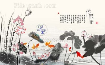 Tải file File gốc in tranh tổng hợp tường nền K44406 (ảnh gốc) in tráng gương