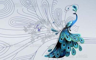 File gốc File gốc in tranh tổng hợp tường nền K44458 (in tráng gương) sang trọng