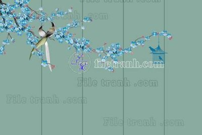 File gốc in mica File gốc in tranh tổng hợp tường nền K44537 chất lượng