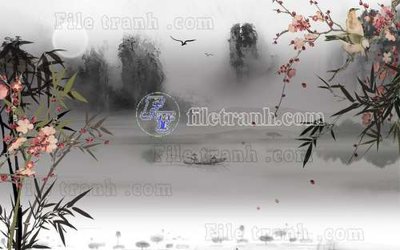 Tải file File gốc in tranh tổng hợp tường nền K44628 (gốc) làm file in ấn