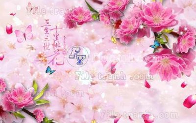 File tranh File gốc in tranh tổng hợp tường nền K44629 (bản gốc) trang trí văn phòng