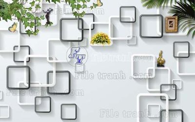 Chi tiết file ảnh File gốc in tranh tổng hợp tường nền K44674 sắc nét