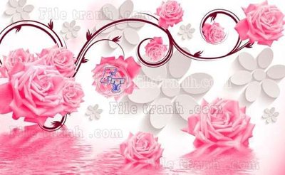 File PSD File gốc in tranh tổng hợp tường nền K44681 (bản gốc) chất lượng nhất