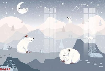 File in mica File gốc in tranh tổng hợp K4478 (bản gốc) siêu trong