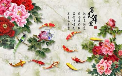 Tệp tin gốc File gốc in tranh tổng hợp tường nền K44843 (dùng cho in ấn) chuyên nghiệp