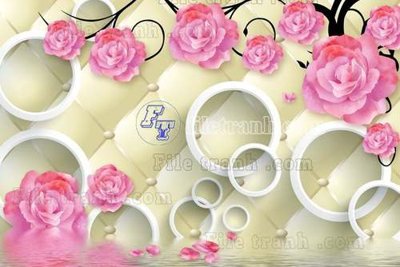 Tải file File gốc in tranh tổng hợp tường nền K44847 (gốc) in nhanh