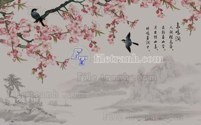 File ảnh File gốc in tranh tổng hợp tường nền K44920 (gốc) trang trí khách sạn