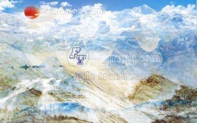 Ảnh gốc file in lụa File gốc in tranh tổng hợp tường nền K45014 chi tiết