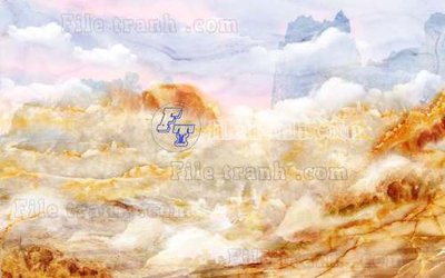 File tranh File gốc in tranh tổng hợp tường nền K45040 (gốc) in backlit film