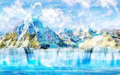 File ảnh File gốc in tranh tổng hợp tường nền K45042 (gốc) dùng in Pano