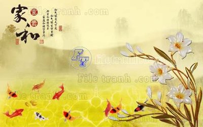 File tranh File gốc in tranh tổng hợp tường nền K45122 (bản gốc) trang trí văn phòng