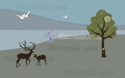 File in ấn File gốc in tranh tổng hợp tường nền K45212 (bản gốc) từ file gốc