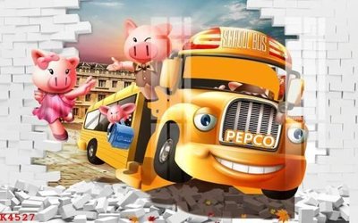 File gốc File gốc in tranh tổng hợp K4527 (vector) cho in ấn