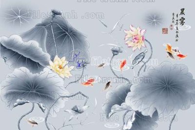 File gốc in ấn File gốc in tranh tổng hợp tường nền K45313 chuẩn màu CMYK